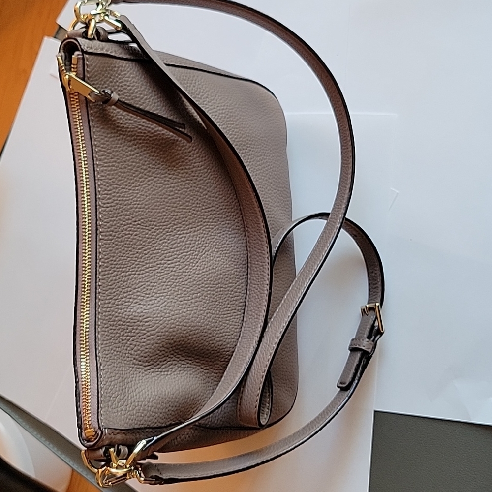 Kate Spade Jackson Street Colette Toast Shoulder/Crossbody Modern Hobo Nwt - Picture 5 of 12